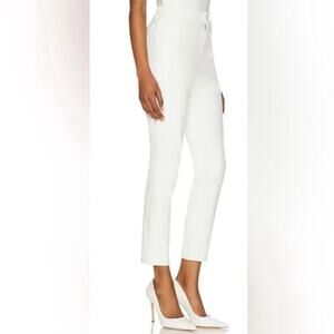 NWT Commando Faux Patent Leather Pants Women's White Size Small